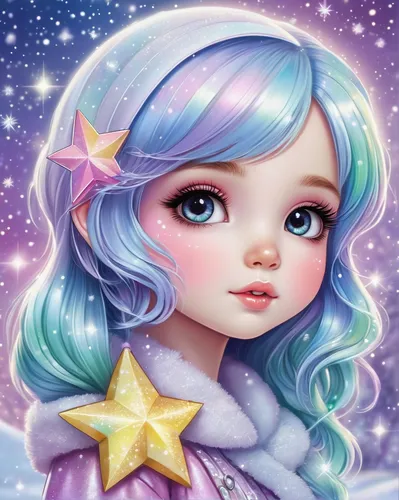 fairy galaxy,star sky,aurora,colorful stars,starry,fantasy portrait,falling star,baby stars,advent star,starry sky,christmasstars,little girl fairy,star,star flower,star scatter,constellation unicorn,child fairy,stars,star drawing,magic star flower,Conceptual Art,Fantasy,Fantasy 30