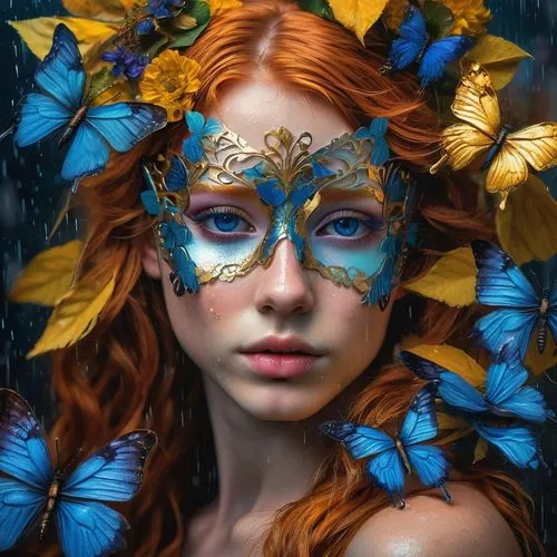 faery,faerie,vanessa (butterfly),blue butterflies,butterflies,fantasy portrait,julia butterfly,poison ivy,ulysses butterfly,masquerade,butterfly floral,flower fairy,fantasy art,photoshoot butterfly portrait,orange butterfly,golden passion flower butterfly,passion butterfly,butterfly background,cupido (butterfly),butterfly,Photography,Artistic Photography,Artistic Photography 08