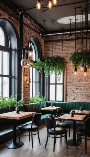 hanging plants,restaurant ratskeller,bistro,new york restaurant,officine,boxwoods,patios,potted plants,coteries,greenhaus,a restaurant,wine tavern,cafetorium,dining room,restaurant,seating area,enoteca,banquette,wildthyme,oddfellows,Illustration,Realistic Fantasy,Realistic Fantasy 46