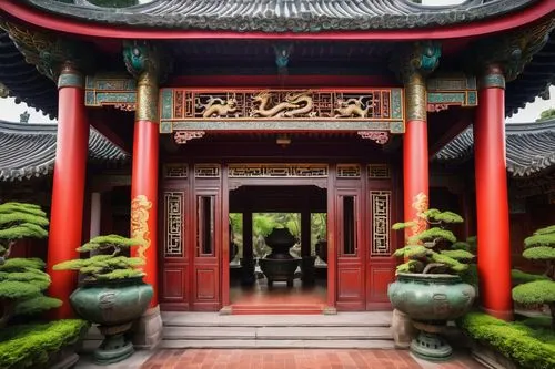 hyang garden,jingshan,shuozhou,asian architecture,suzhou,hall of supreme harmony,buddhist temple,chaozhou,qibao,the golden pavilion,qingcheng,chengdu,shaoxing,hengdian,sanshui,kangxi,wudang,hangzhou,zhaozhou,shijingshan,Illustration,Retro,Retro 20