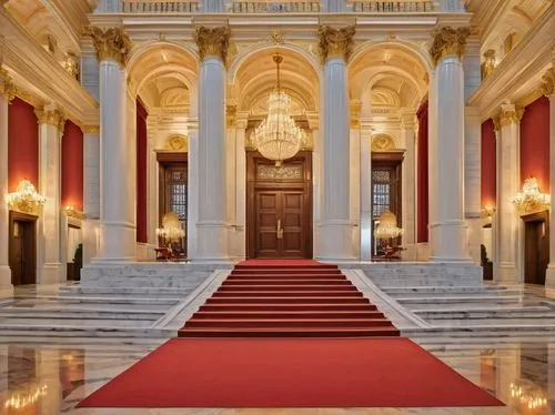 hall of nations,burgtheater,riksdag,entrance hall,saint george's hall,foyer,sejm,rudolfinum,palace of the parliament,concertgebouw,saeima,villa farnesina,bundesrat,capitolio,statehouses,supreme administrative court,nationaltheatret,statehouse,bülow palais,konzerthaus berlin,Illustration,Paper based,Paper Based 11