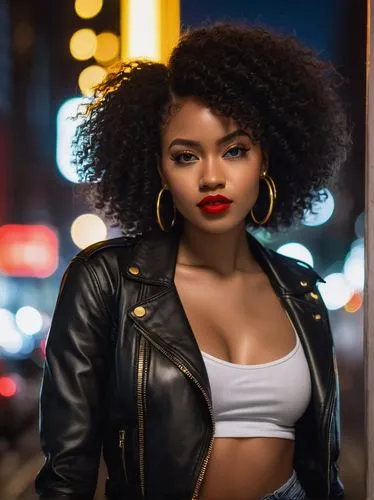 african american woman,afro american girls,ayanda,beautiful african american women,vixen,afrodisiac,afroamerican,domino,red lipstick,black women,black woman,kori,leigh,red lips,ebony,eboni,afrocentrism,leather jacket,afroasiatic,azania,Illustration,Japanese style,Japanese Style 11