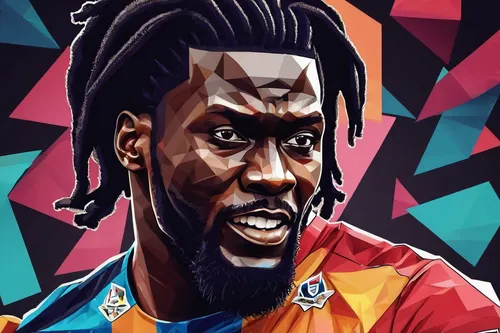 05-Emmanuel-Adebayor-Jeffrey-Appiatu-Celebrities-Expression-Immortalised-in-Portrait-Drawings-www-designstack-co,wpap,vector illustration,vector art,vector graphic,vector image,digital painting,africa