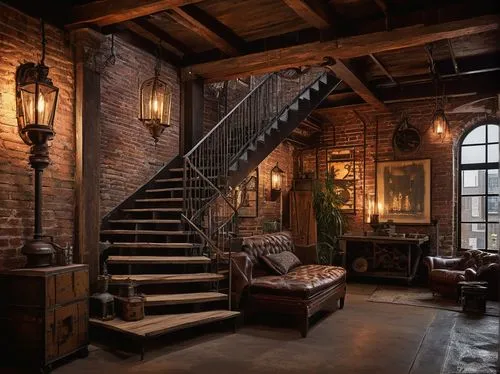 brownstone,loft,staircase,upstairs,outside staircase,brownstones,winding staircase,old victorian,great room,downstairs,backstairs,lofts,victorian style,stairs,victorian room,staircases,ornate room,stone stairs,dreamhouse,beautiful home,Art,Classical Oil Painting,Classical Oil Painting 13