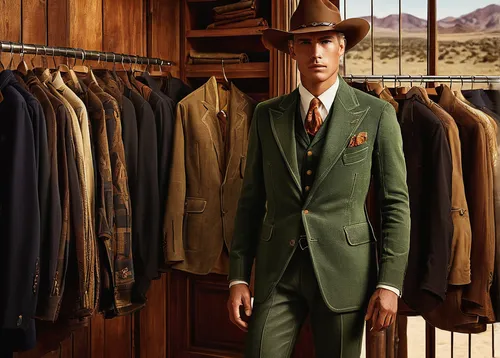 men's suit,green jacket,men's wear,frock coat,pine green,overcoat,aristocrat,men clothes,tailor,menswear,man's fashion,the consignment,riddler,suit of spades,coat color,dry cleaning,sage green,stetson,one-piece garment,walk-in closet,Art,Classical Oil Painting,Classical Oil Painting 42