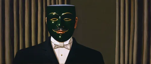 bellboy,anonymous mask,a wax dummy,masked man,carton man,aristocrat,butler,hotel man,masquerade,blancmange,venetian mask,top hat,waiter,conical hat,decorative nutcracker,nutcracker,matchstick man,gondola,black businessman,concierge,Art,Artistic Painting,Artistic Painting 06