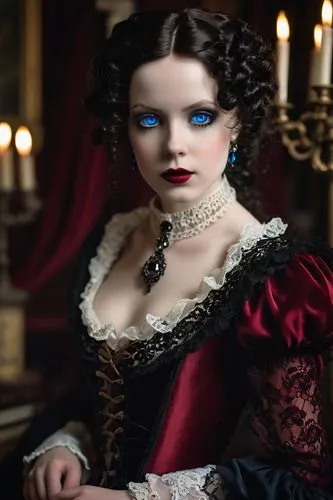 victorian lady,victoriana,noblewoman,gothic portrait,elizabeth i,duchesse,victorian style,beaufoy,queen anne,vampire lady,female doll,countess,volturi,knightley,vampire woman,elizabethan,miniaturist,milady,elmire,dorota,Conceptual Art,Sci-Fi,Sci-Fi 17