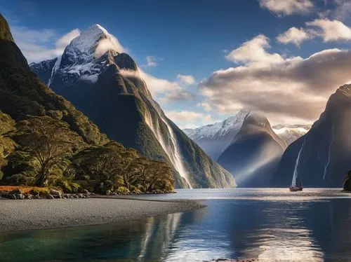 Milford Sound Fjord, New Zealand
,milford sound,new zealand,south island,nz,newzealand nzd,north island,tasmania,landscapes beautiful,australia,marvel of peru,new south wales,chile,dove lake,new zeala