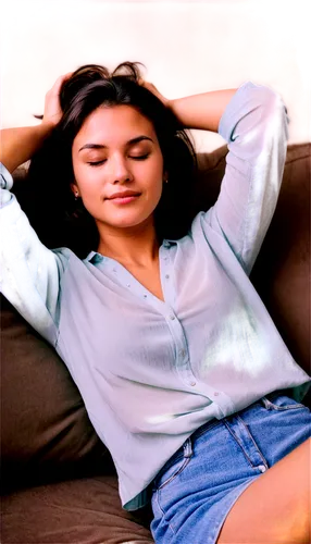 relaxed young girl,sofa,woman sitting,girl sitting,humita,jeans background,in a shirt,portrait background,brooke shields,woman laying down,asian woman,cotton top,denim background,menswear for women,couch,on the couch,pooja,neha,teen,female model,Photography,Documentary Photography,Documentary Photography 02