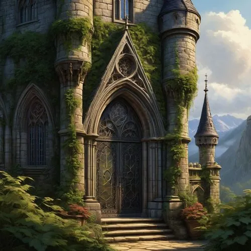 nargothrond,gondolin,rivendell,hogwarts,riftwar,castle of the corvin,diagon,erebor,eyrie,briarcliff,hall of the fallen,beleriand,the threshold of the house,marycrest,fairy tale castle,fablehaven,thingol,maplecroft,castledawson,blackgate,Illustration,Retro,Retro 09