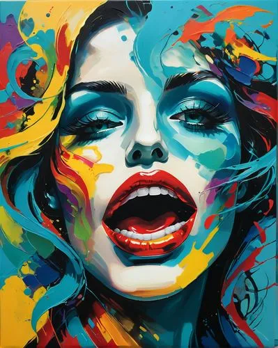 nielly,cool pop art,emic,pop art style,chevrier,vanderhorst,effect pop art,grafite,pop art colors,pacitti,pop art woman,adnate,bunel,graffiti art,pop art girl,art painting,peinture,modern pop art,pintura,graff,Conceptual Art,Oil color,Oil Color 02