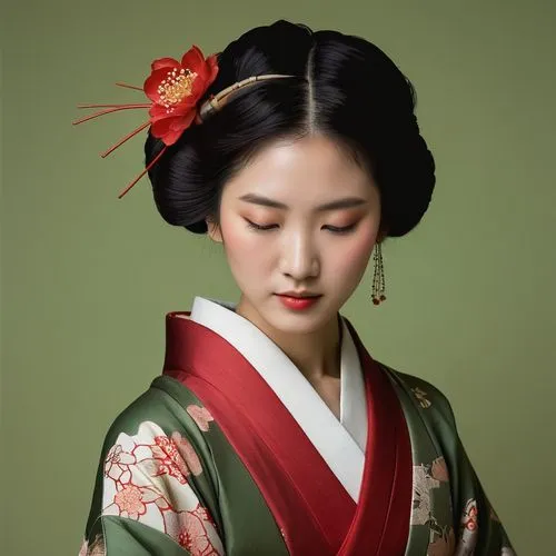 maiko,geiko,geisha girl,geisha,japanese woman,gisaeng,Illustration,Japanese style,Japanese Style 21