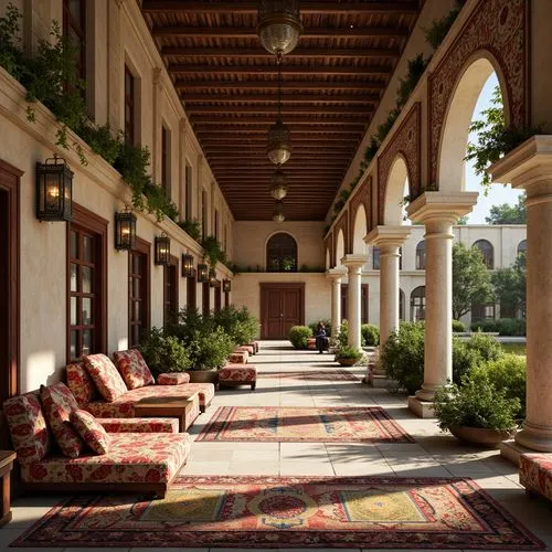 amanresorts,inside courtyard,marrakech,marrakesh,patios,patio,haveli,quasr al-kharana,verandas,courtyard,oberoi,qasr al watan,sursock,riad,courtyards,persian architecture,moroccan pattern,verandah,colonnades,dorne