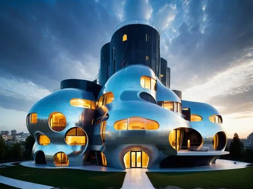 futuristic architecture,cubic house,cube house,futuristic art museum,hotel w barcelona,modern architecture,dreamhouse,gehry,cube stilt houses,archigram,sky apartment,luxury hotel,morphosis,futuroscope,safdie,shappell,ocad,discoideum,arhitecture,hotel barcelona city and coast,Conceptual Art,Sci-Fi,Sci-Fi 09