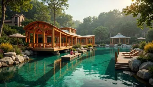 floating huts,pool house,amanresorts,3d rendering,render,holiday villa,summer house,pangkor,house by the water,underwater oasis,anantara,langkawi,bungalows,tropical house,summer cottage,chalet,indonesia,tailandia,over water bungalows,floating islands