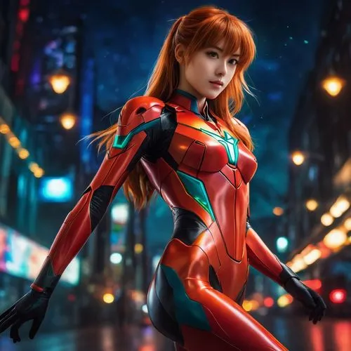 asuka langley soryu,evangelion,evangelion eva 00 unit,eva unit-08,cosplay image,evangelion unit-02,nova,anime 3d,kotobukiya,evangelion evolution unit-02y,cosplayer,hong,bodypaint,fiery,cosplay,paprika,evangelion mech unit 02,ixia,red super hero,orange,Photography,General,Fantasy