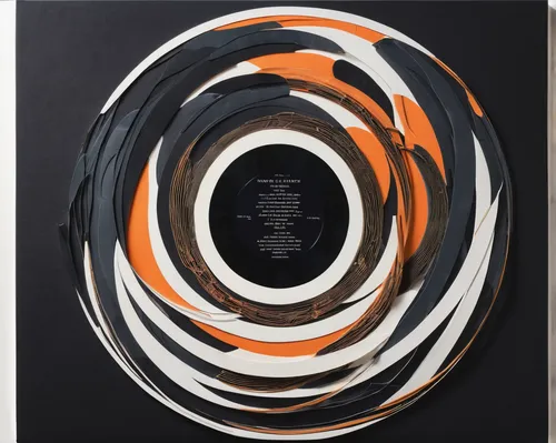 blank vinyl record jacket,klaus rinke's time field,concentric,circle shape frame,vinyl record,discs vinyl,circular,spiral binding,spiralling,time spiral,spiral book,futura,circles,torus,kinetic art,circle paint,front disc,gyroscope,semicircular,armillary sphere,Conceptual Art,Sci-Fi,Sci-Fi 24