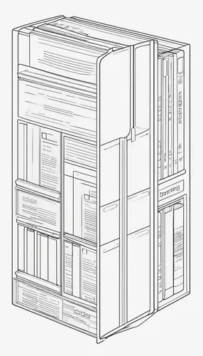 bookcase,stack book binder,bookshelf,book bindings,bookshelves,storage cabinet,book pages,shelving,wireframe graphics,stack of books,page dividers,computer case,stack of moving boxes,wireframe,bookend,cd/dvd organizer,compartments,e-book reader case,storage medium,filing cabinet,Illustration,Black and White,Black and White 04