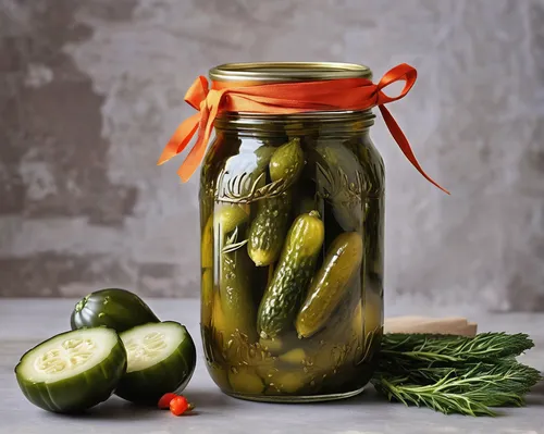 spreewald gherkins,homemade pickles,pickled cucumbers,pickled cucumber,mixed pickles,snake pickle,pickles,pickling,west indian gherkin,jalapenos,peperoncini,chile fir,giardiniera,gherkin,romeritos,piccalilli,carciofi alla giudia,olive butter,escabeche,pickled,Illustration,Realistic Fantasy,Realistic Fantasy 43