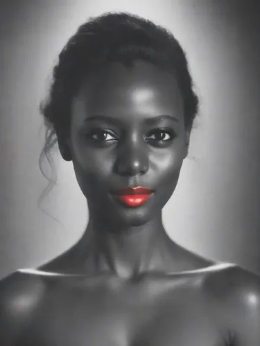 black skin,african woman,goude,colorism,african american woman,melanin,black woman,dark portrait,byanyima,nubia,colorizing,blackness,colorization,melanic,graphite,nigeria woman,negra,charcoal drawing,digital painting,chiaroscuro,Photography,Cinematic