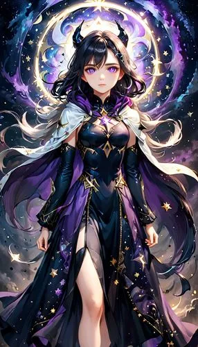 medusa,zodiac sign libra,libra,goddess of justice,queen of the night,medusa gorgon,luna,violet,monsoon banner,hamearis lucina,veil purple,malva,raven girl,cg artwork,elza,raven,aurora,vanessa (butterfly),merlin,fantasia,Anime,Anime,General