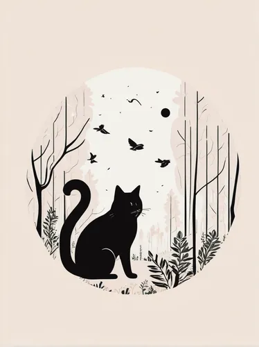 cat vector,fall animals,halloween cat,coffee tea illustration,cat drinking tea,drawing cat,jiji the cat,forest animal,halloween illustration,woodland animals,gray cat,cat coffee,halloween black cat,black cat,forest animals,magpie cat,cat paw mist,capricorn kitz,animal silhouettes,autumn icon,Illustration,Vector,Vector 10