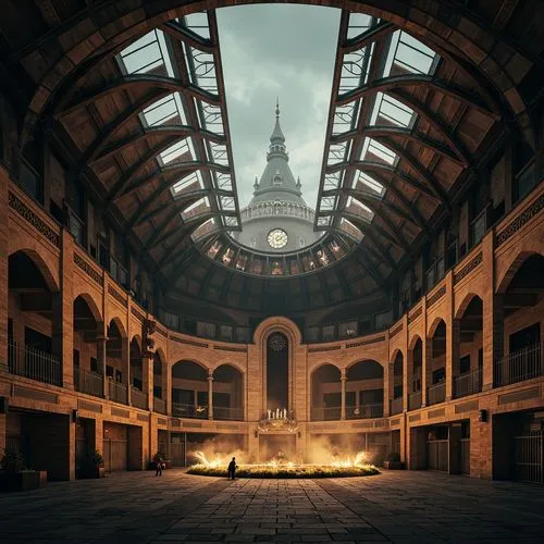 sheldonian,lothbury,cathedral of modena,atriums,hôtel des invalides,theed,sorbonne,chhatris,leadenhall,invalides,the basilica,cathedral,rotunda,st pauls,quannum,dome,louvain,gct,atrium,saint george's hall