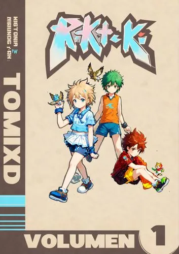 a cover for the book kt - kk, volume 1,cd cover,dynamix,tokimeki,rumiko,sitko,boktai,Anime,Anime,Realistic