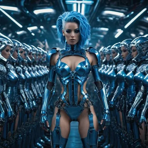 cyberangels,fembots,valerian,cyberdog,fembot,cybernetic,Conceptual Art,Sci-Fi,Sci-Fi 09