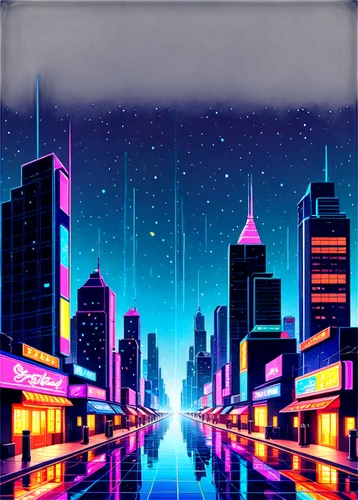 cityscape,city lights,city at night,cybercity,metropolis,fantasy city,tokyo city,colorful city,retro background,city,city skyline,the city,nightscape,evening city,citylights,cityzen,polara,skyline,synth,cities,Conceptual Art,Oil color,Oil Color 10