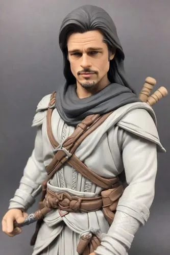 wallonien,aragorn,moghul,vax figure,ezio,hunyadi,Digital Art,Clay