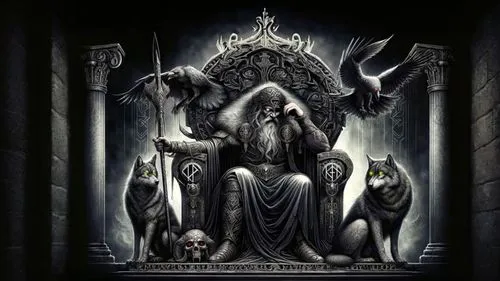 narasimha,baphomet,mahadeva,enthroned,jayasimha,kadath