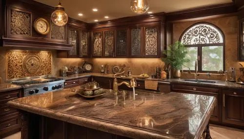 dark cabinetry,dark cabinets,backsplash,tile kitchen,kitchen design,cabinetry,granite counter tops,victorian kitchen,countertops,kitchen interior,cabinets,luxury home interior,kitchen counter,modern kitchen,luxury bathroom,countertop,vintage kitchen,modern kitchen interior,big kitchen,millwork,Conceptual Art,Fantasy,Fantasy 25