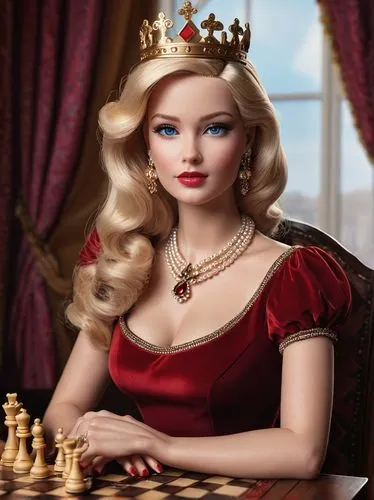 noblewoman,queen of hearts,queenship,mamedyarov,duchesse,principessa,margairaz,crown chocolates,monarchic,prinses,duchesses,emperatriz,princess sofia,monarchist,alekhine,chess player,frigga,prinzessin,tiara,margaery,Conceptual Art,Oil color,Oil Color 17