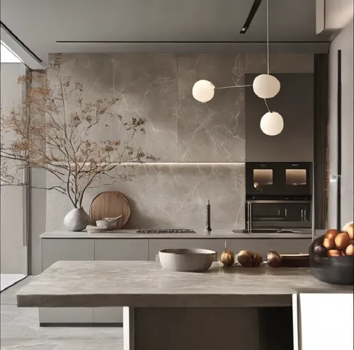 this is a counter in the modern kitchen,tile kitchen,kitchen design,ceramiche,modern kitchen interior,modern kitchen,gaggenau