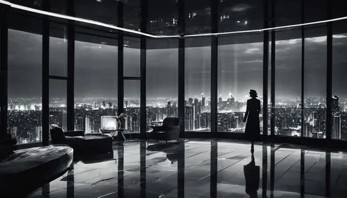 penthouses,glass wall,manhattan,city lights,high rise,minotti,gotham,noir,skyloft,skybar,damac,cityscapes,citylights,sky apartment,intercontinental,shulman,highrise,black city,top of the rock,city at night,Photography,Black and white photography,Black and White Photography 08