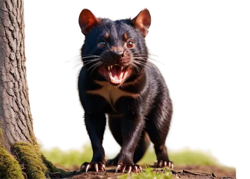 tasmanian devil,mustelid,common opossum,sciurus carolinensis,canis panther,common wombat,schipperke,virginia opossum,macropus rufogriseus,marsupial,manchester terrier,canis lupus tundrarum,sciurus,fossa,american hairless terrier,beauceron,reconstruction,australian kelpie,canidae,sciurus major,Conceptual Art,Fantasy,Fantasy 11