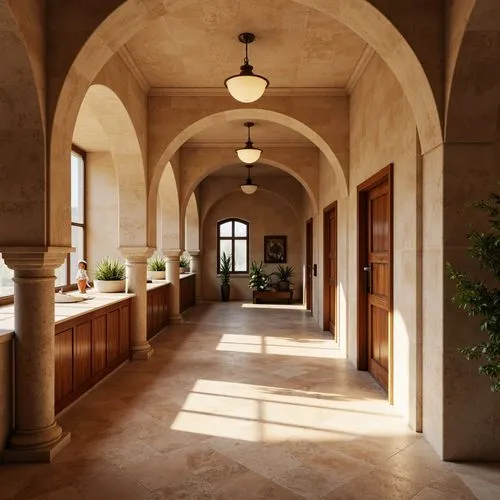 cloisters,foyer,hallway,loggia,corridor,cloistered,peristyle,entrance hall,cloister,breezeway,enfilade,mirogoj,sapienza,lobby,entranceway,corridors,orangery,amanresorts,arcaded,inside courtyard