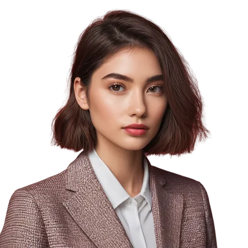 bolero jacket,colorpoint shorthair,asymmetric cut,woman in menswear,menswear for women,portrait background,bob cut,layered hair,blazer,smart look,business woman,business girl,indonesian,natural cosmetic,vietnamese,azerbaijan azn,phuquy,businesswoman,eurasian,smooth hair