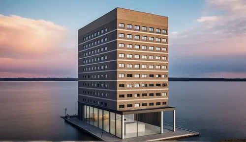 espoo,prora,high-rise building,autostadt wolfsburg,residential tower,office building,olympia tower,glass facade,kirrarchitecture,aurora building,wolfsburg,renaissance tower,glass building,pc tower,oslo,kiel,appartment building,modern building,danube centre,cubic house,Photography,General,Realistic