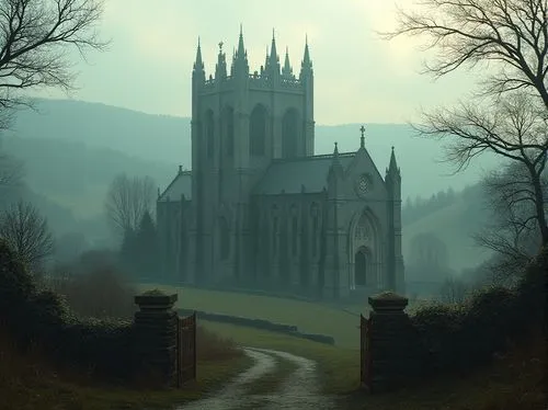 gothic church,haunted cathedral,gothic,cathedrals,rievaulx,tintern,gothic style,the black church,black church,cathedral,arundel,breedon,saintsbury,shadowgate,neogothic,nargothrond,ravenloft,buttress,margam,steeples,Photography,General,Realistic