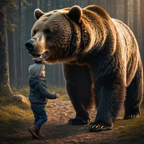 nordic bear,orso,disneynature,bear guardian,bearlike,great bear,bear,grizzlies,photo manipulation,photoshop manipulation,little bear,european brown bear,bear market,cute bear,orlyk,bearhug,brown bear,bearman,bear kamchatka,ursine,Photography,General,Fantasy