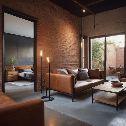 minotti,chaise lounge,loft,corten steel,lofts,modern minimalist lounge,Photography,General,Commercial