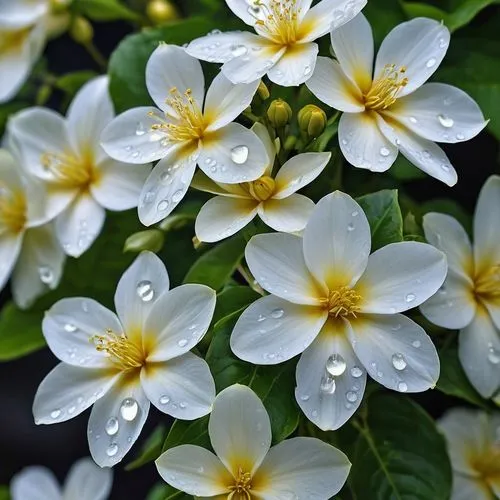 a beautiful jasmine,primrose jasmine,flower jasmine,white plumeria,crepe jasmine,jasmine flower