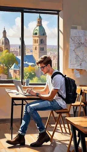 study room,study,girl studying,panorama of helsinki,world digital painting,male poses for drawing,illustrator,queler,game illustration,drawing course,watercolourist,studie,helsingoer,working space,classroom,game drawing,tutor,stockholm,photorealist,modern office,Conceptual Art,Oil color,Oil Color 22