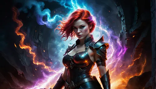 sorceress,symetra,fire background,female warrior,fire angel,fire siren,starfire,pillar of fire,fiery,fantasy art,transistor,firedancer,torchlight,the enchantress,fantasy picture,fantasy warrior,fire master,fire artist,flame of fire,fantasy woman