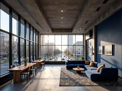 minotti,penthouses,modern office,loft,contemporary decor,interior modern design,livingroom,modern decor,sky apartment,lofts,living room,modern room,blythswood,apartment lounge,foyer,blue room,apartment,modern living room,adjaye,interiors