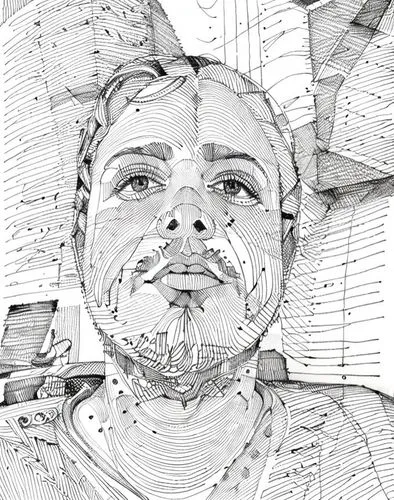 digital drawing,face portrait,digital artwork,digital art,digital,coloring page,line drawing,comic halftone woman,pencil and paper,digital illustration,digiart,custom portrait,pen drawing,digital photo,image scanner,digital creation,chainlink,woman's face,portait,bloned portrait,Design Sketch,Design Sketch,Hand-drawn Line Art