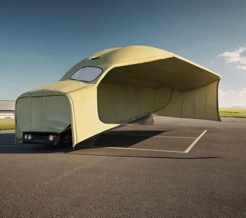 make a car shelter like plane front  part 
make it with cloth 
 on an open ground
,teardrop camper,camper van isolated,roof tent,travel trailer,camping bus,fishing tent,large tent,camping tents,vehicl