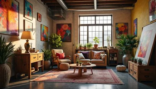 loft,living room,livingroom,interior decor,sitting room,lofts,interior design,home interior,apartment lounge,boho art style,interiors,modern decor,great room,an apartment,apartment,contemporary decor,interior decoration,hallway space,bohemian art,creative office